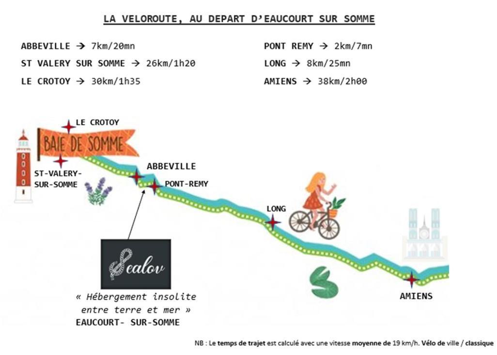 Sealov Hotel Eaucourt-sur-Somme Exterior foto